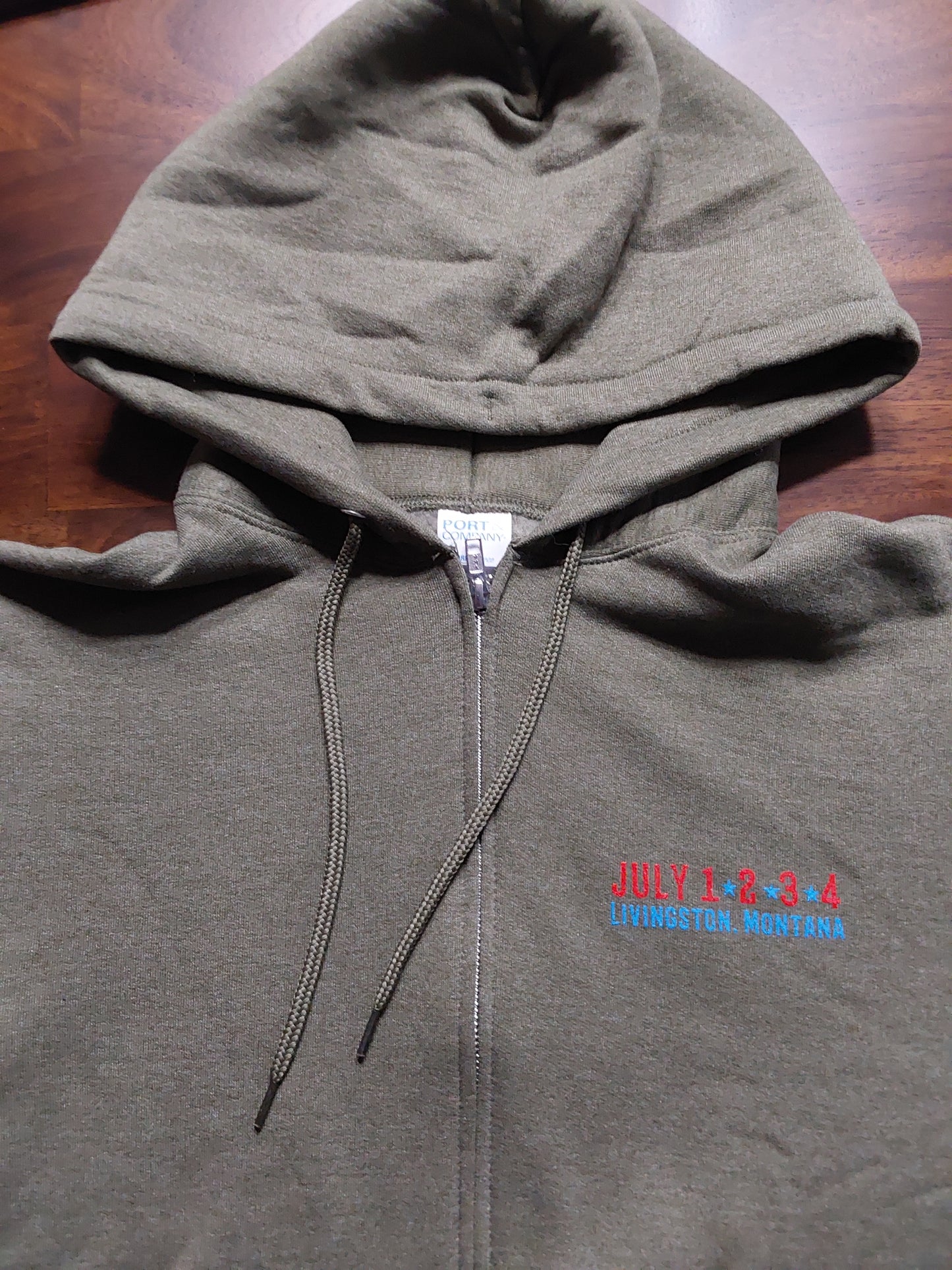ZIP Up Hooded  Sweat Shirt